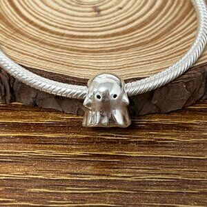 Pandora Sterling Silver Ghost Charm Halloween Gift